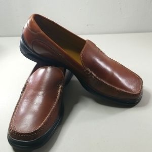 Men's Cole Haan Brown Leather Loafers w/Nike Air Support Sz  13 M